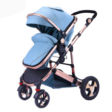 Carrinho de bebê pode sentar-se para crianças portátil dobrável para alta paisagem amortecedores carrinho de bebê recém-nascido bb